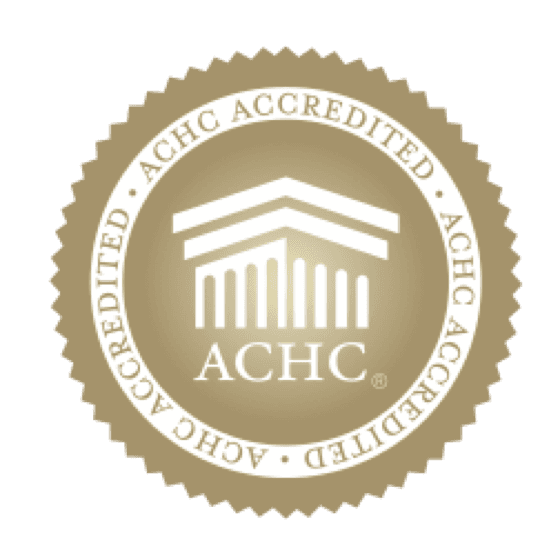 ACHC Accredited seal